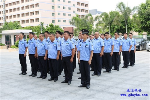 通過專業(yè)的廣東保安公司培訓計劃，退伍軍人們都是精英